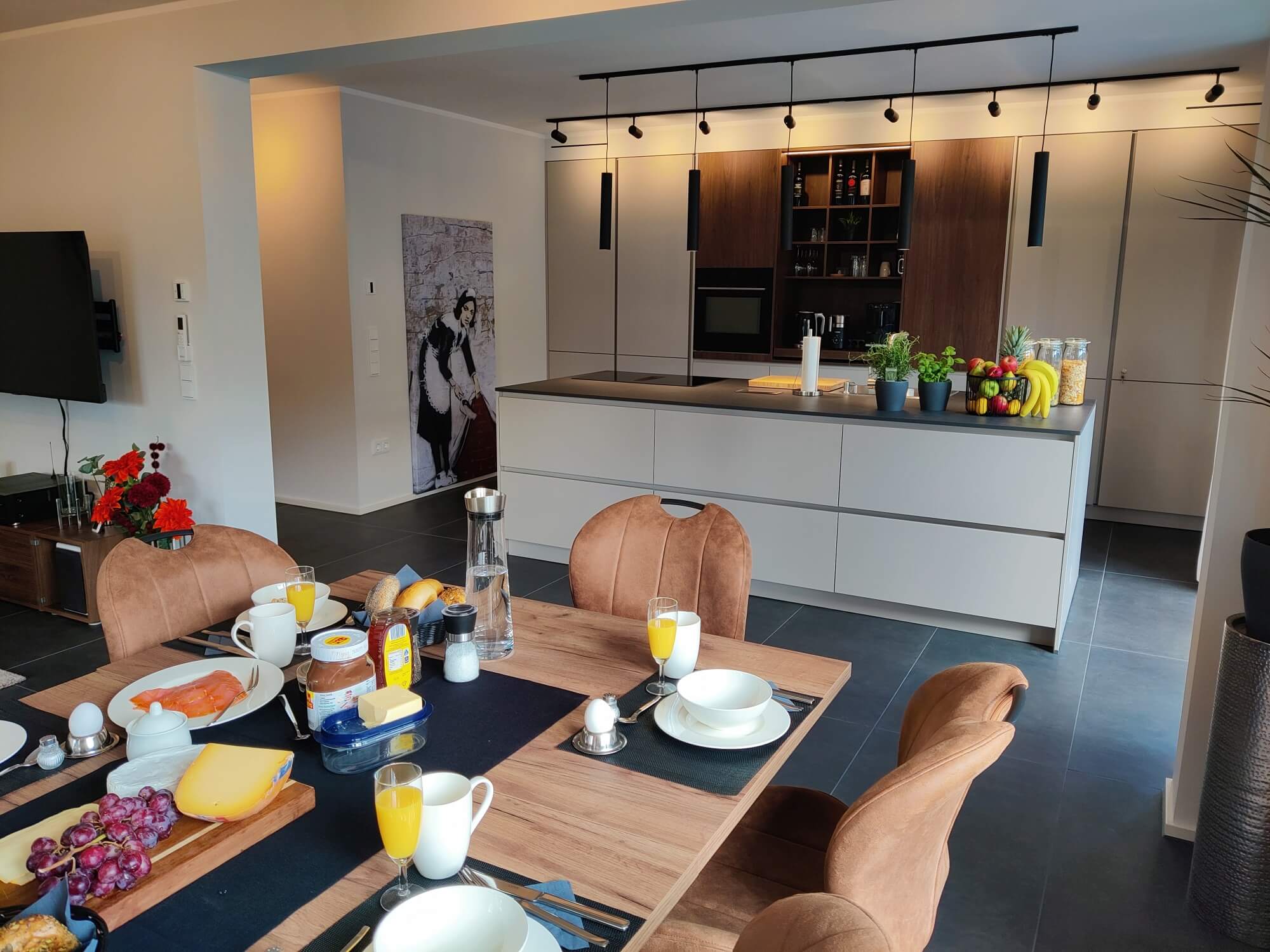 Hochwertig sanierte Ferienwohnung in Overath mit modernster Ausstattung.