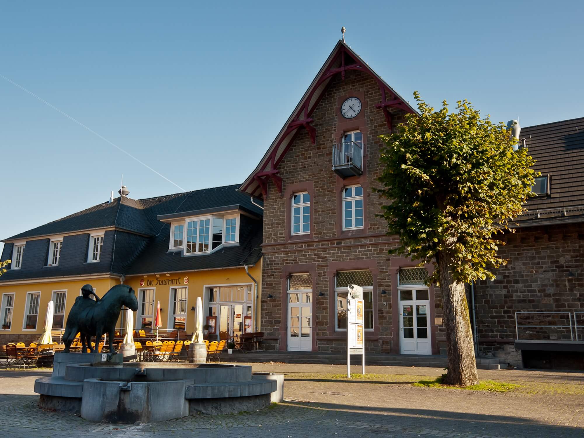 Overath Bahnhof Markt